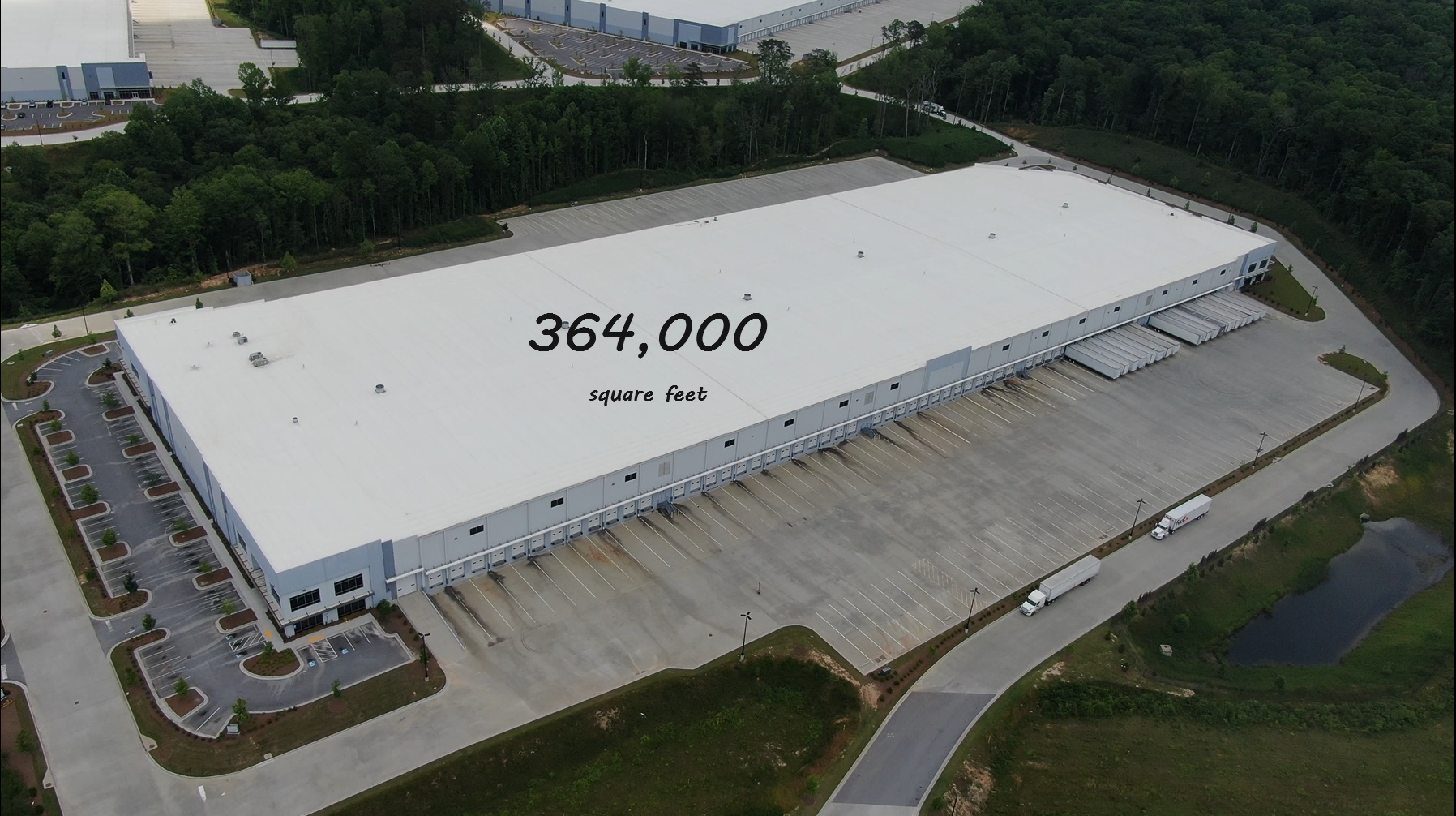 364000 sq ft